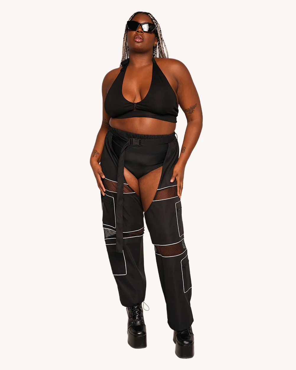 Flash Point Silver Reflective Chaps