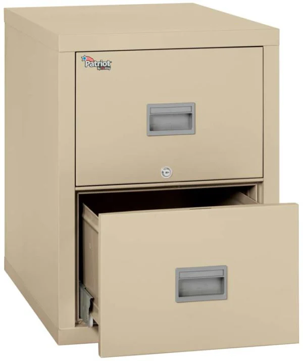FireKing 2P2131-C 2 Drawer Patriot Vertical File Cabinet (Legal)