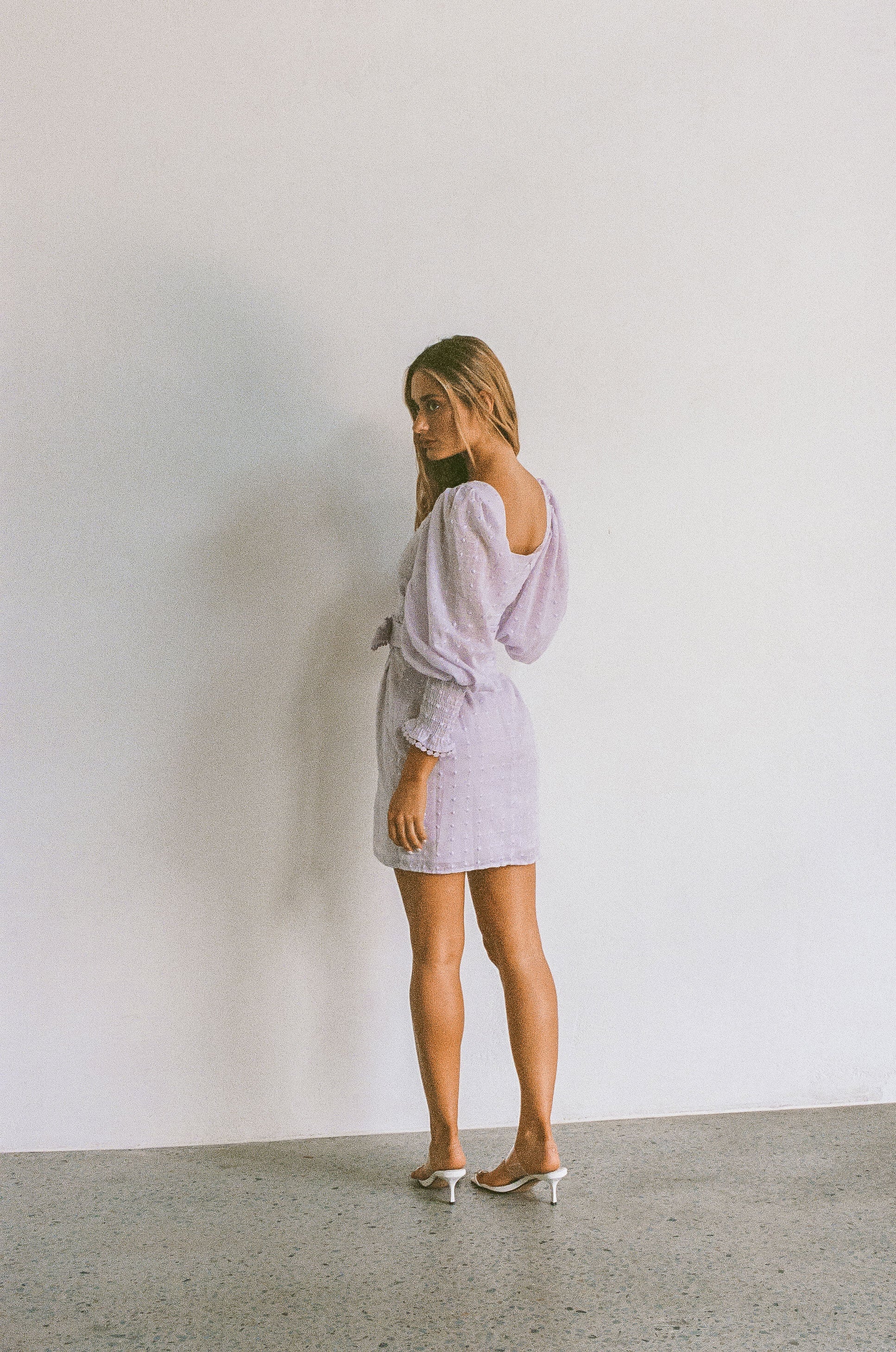 SAMPLE-Belted Larose Dress