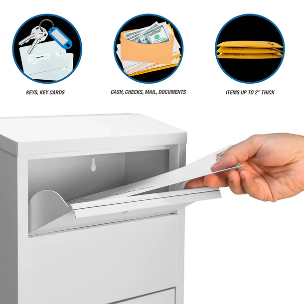 Barska CB13956 Large Locking Wall Mount Drop Box