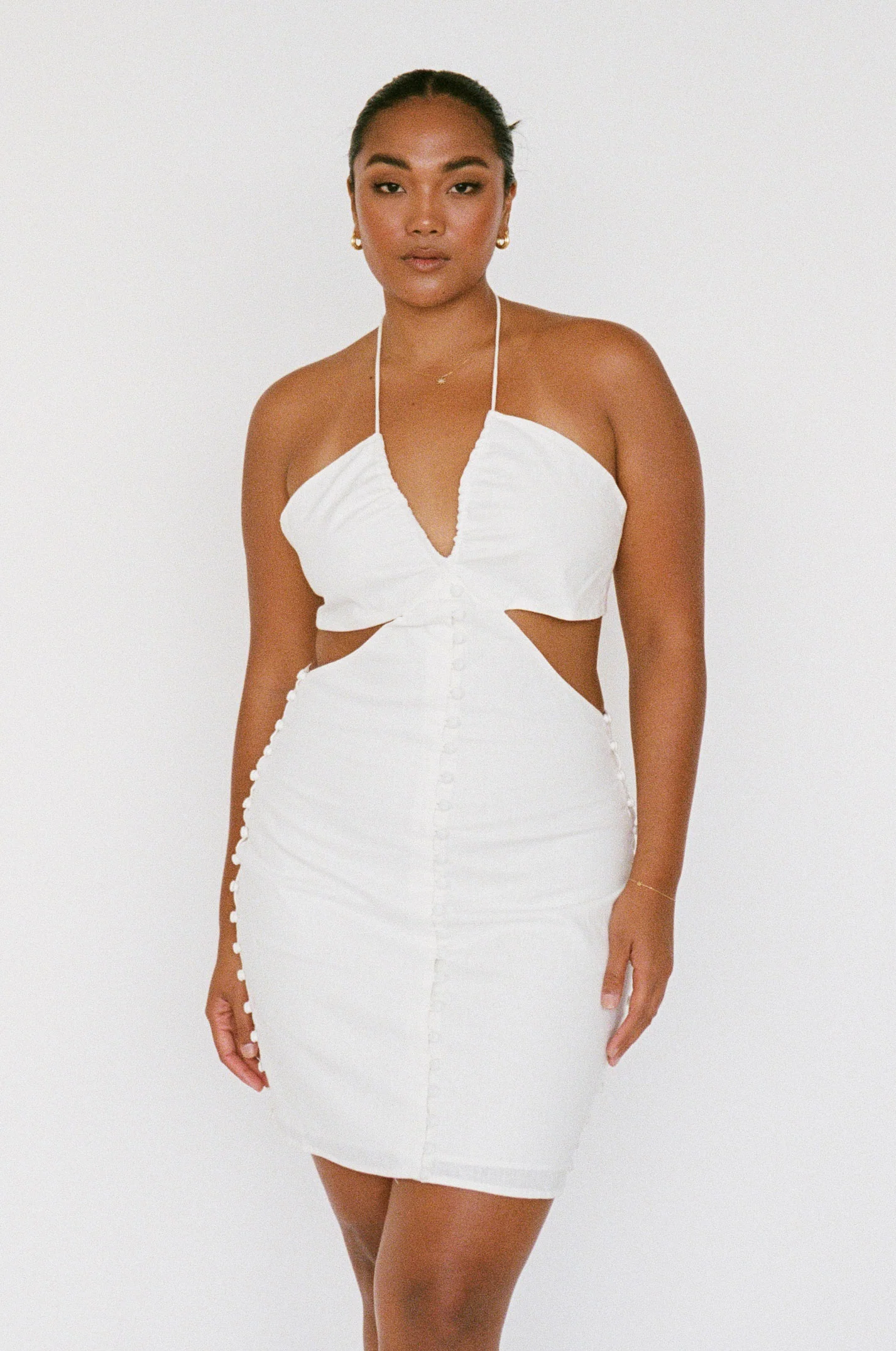 SAMPLE-Backless Deluca Dress