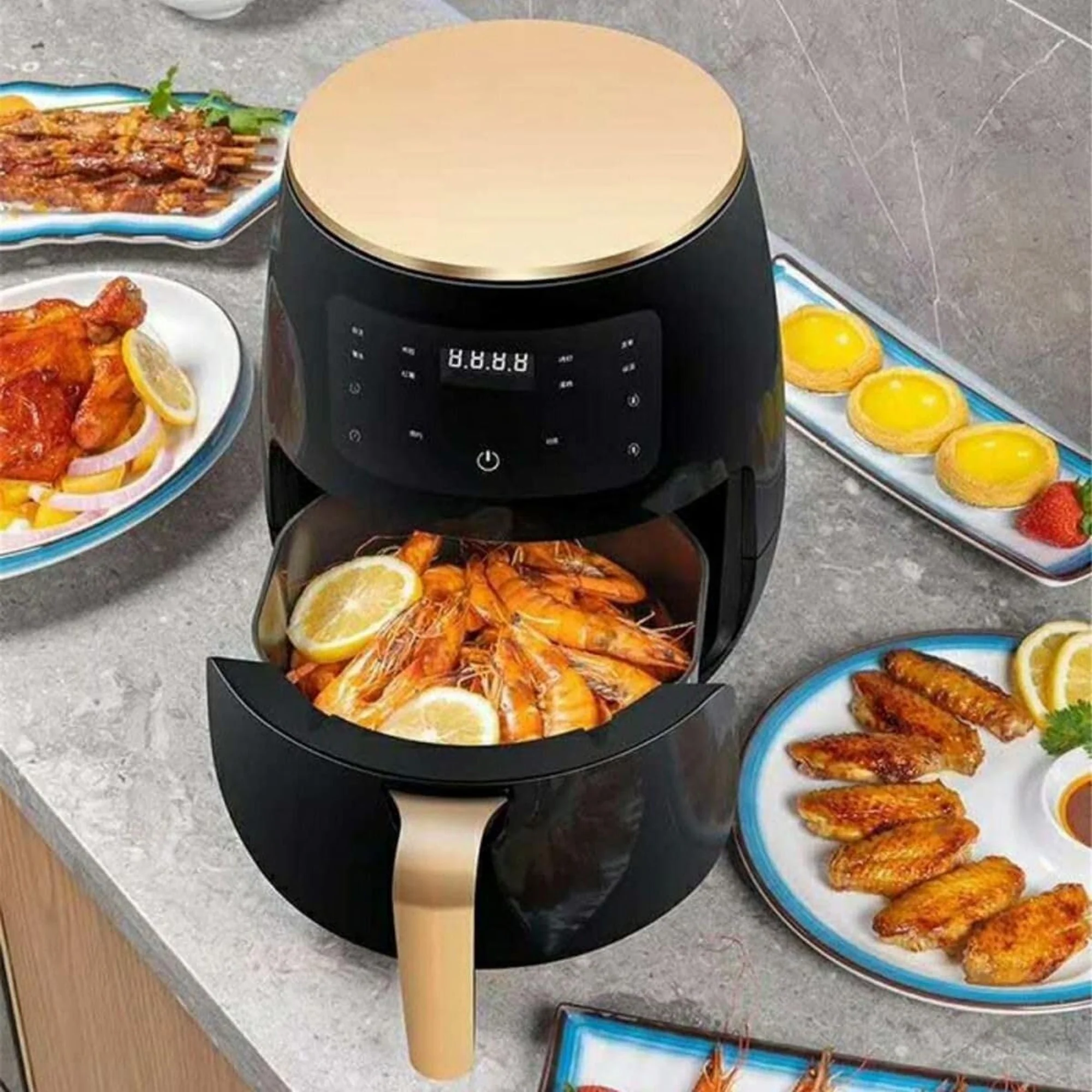 Condere 6Lt Airfryer Black