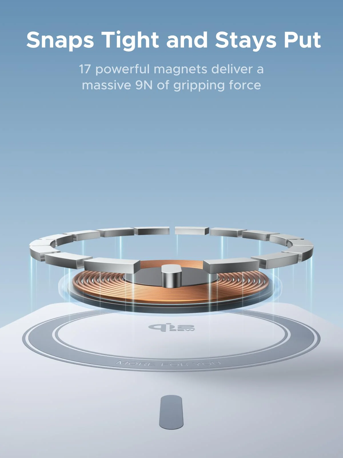 UGREEN MagFlow Magnetic Wireless Power Bank (10000mAh, Qi2 25W, MagSafe-compatible)