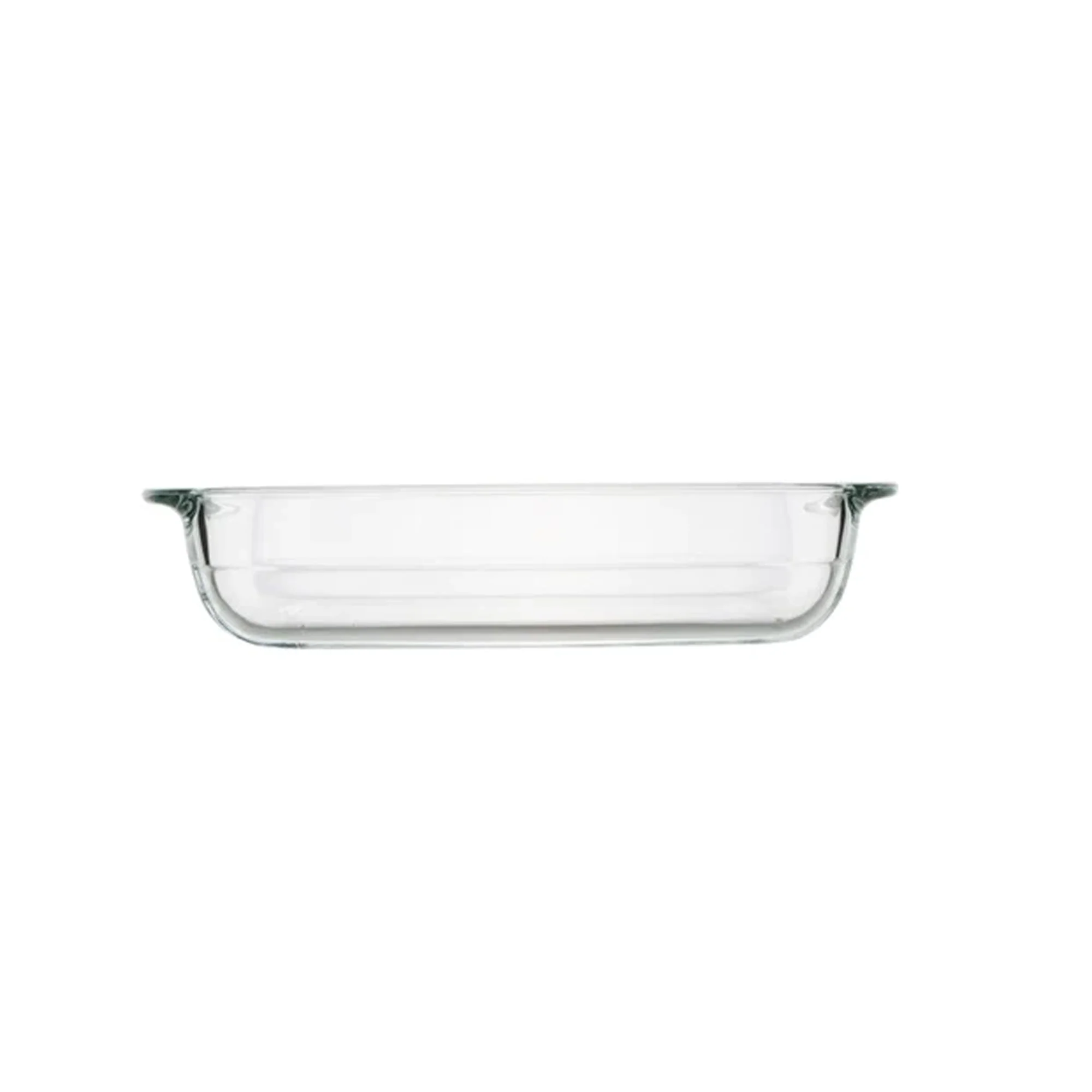 Aqua 2Lt Rectangular Baking Tray Clear