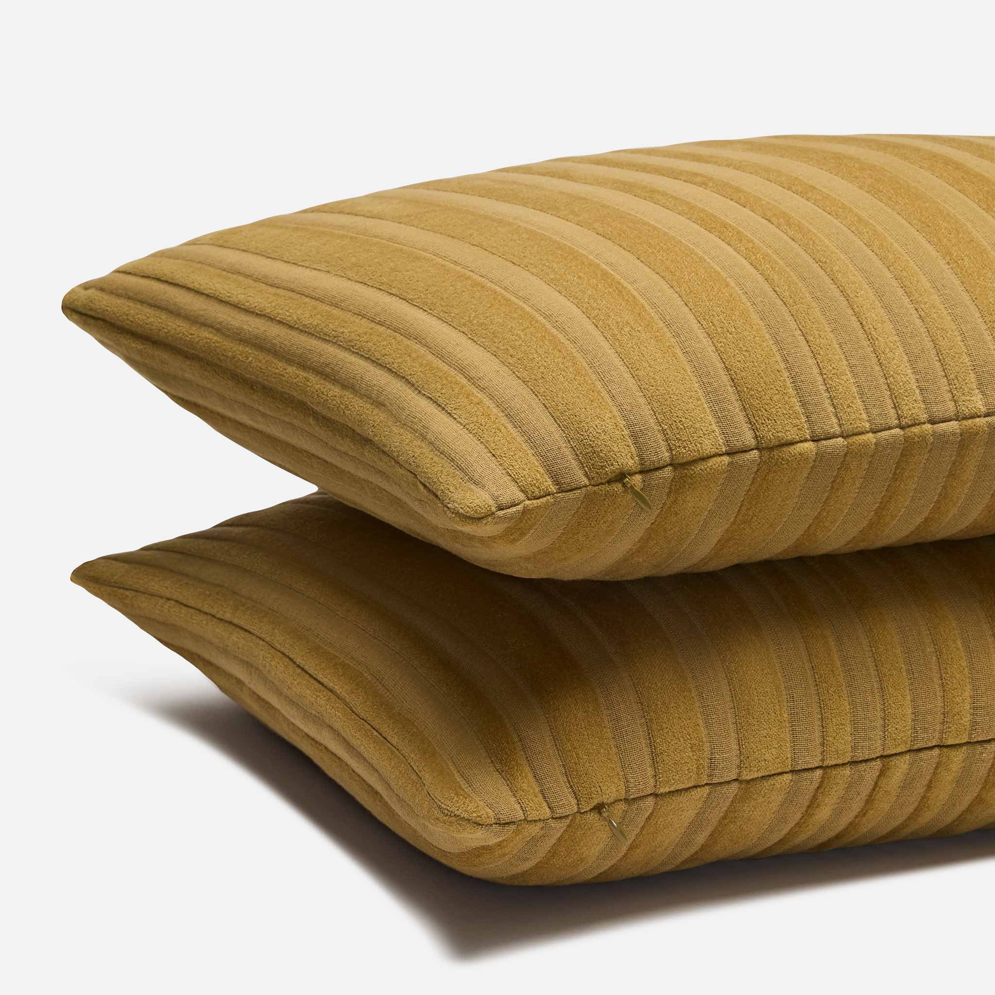 Cozy Ribbed Quilted Shams