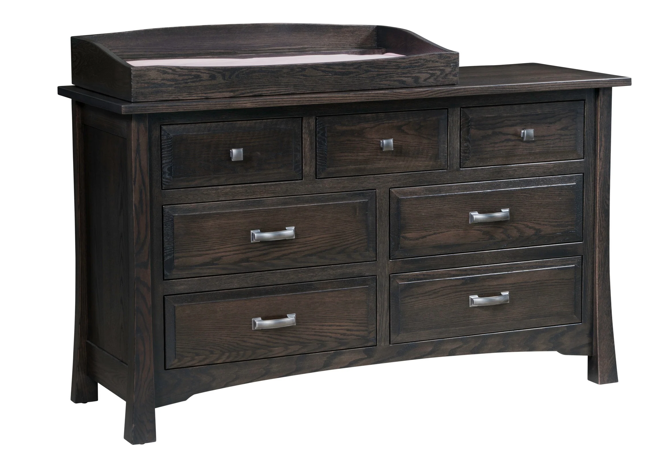 Amish Addison Seven Drawer Dresser