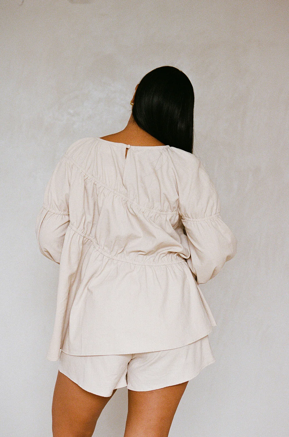 SAMPLE-Akel Top - Tan