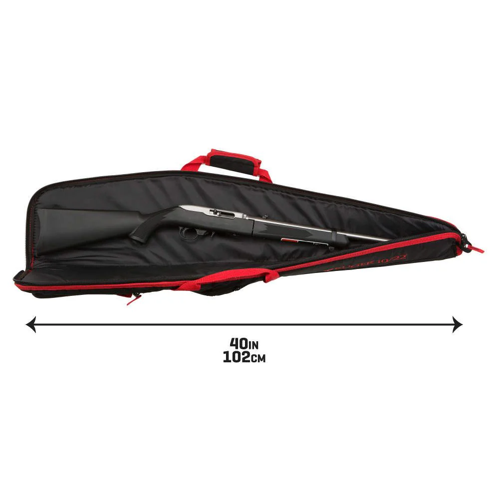 Allen 375-40 Ruger Flagstaff 10/22 Rifle Case Black/Red 40