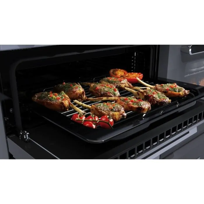 Rangemaster Estel Deluxe 90cm Induction Range Cooker | Slate/Chrome | ESDL90EIPSLT/CM1