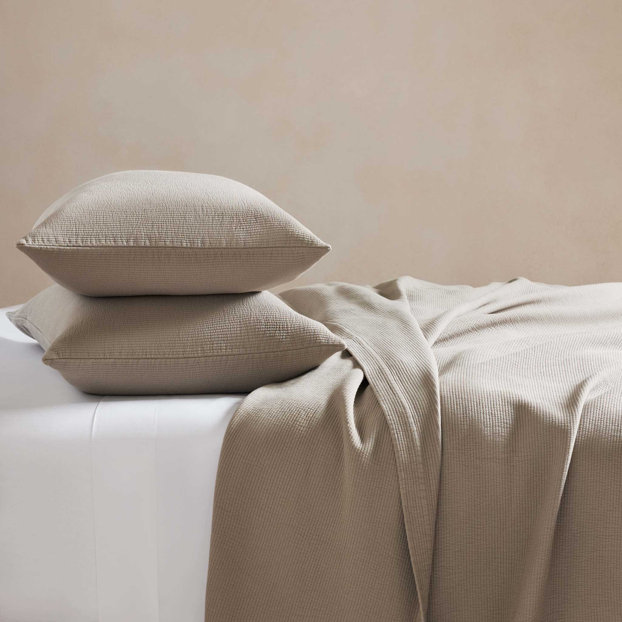 HCB: Ribbed Matelasse Quilt