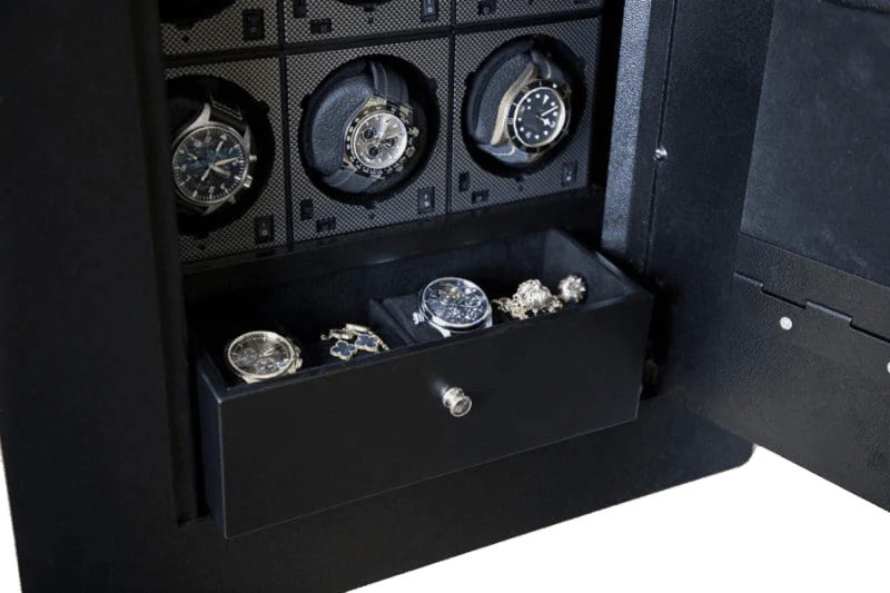 BlumSafe Professional Watch Winder Burglar & Fire Safe