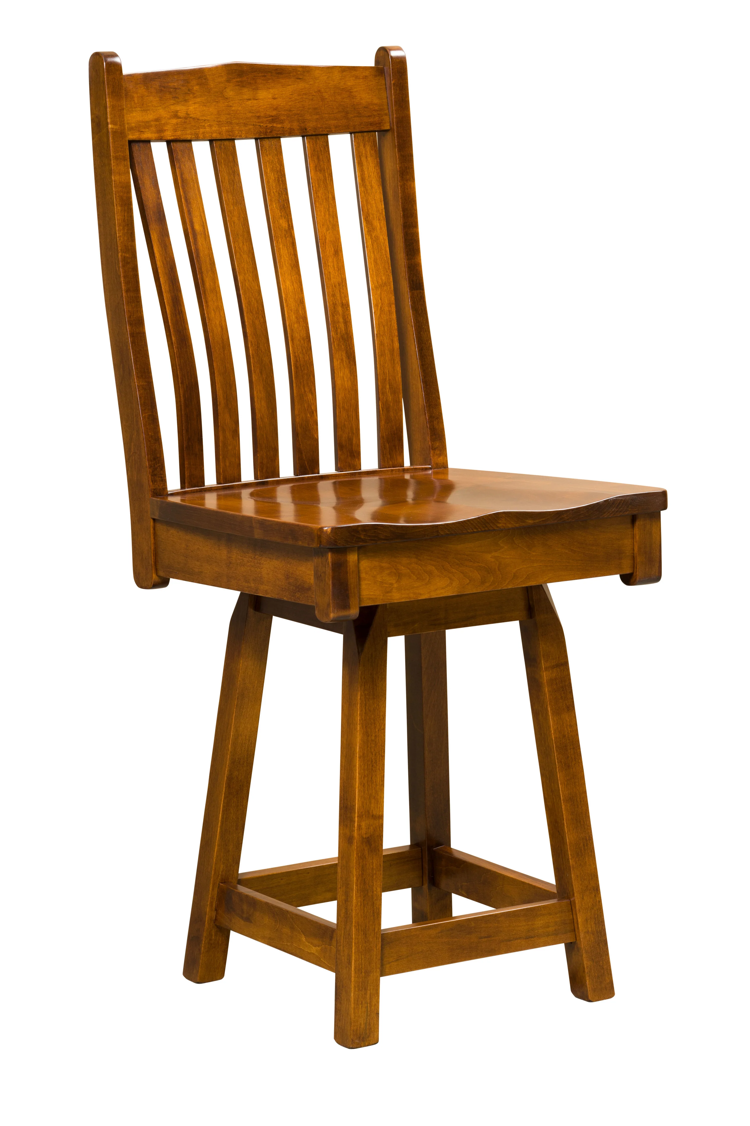 Amish Liberty Swivel Bar Chair