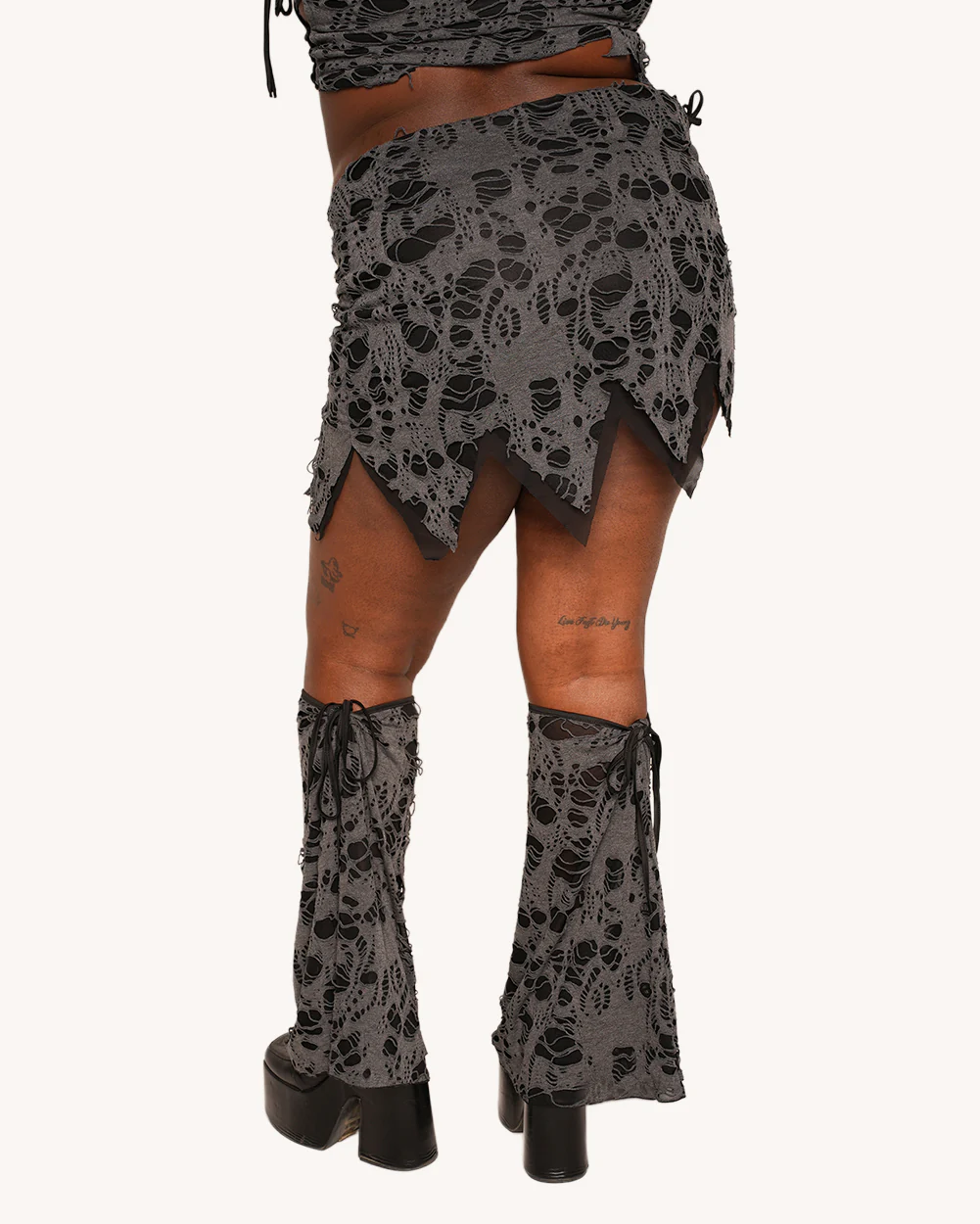 Outbreak Skirt with Leg Warmers