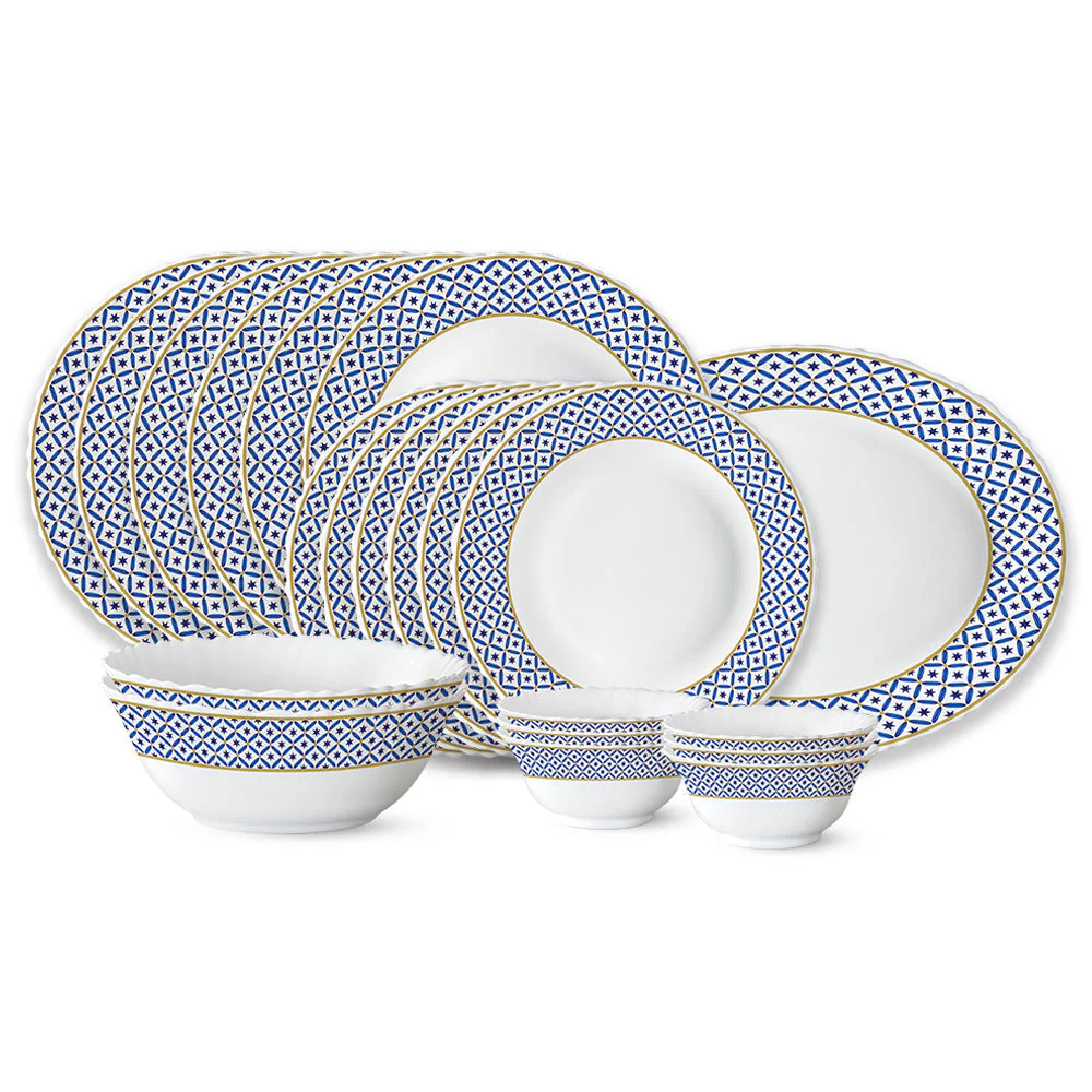 Larah by Borosil Juliet Dinner Set, 6 pc
