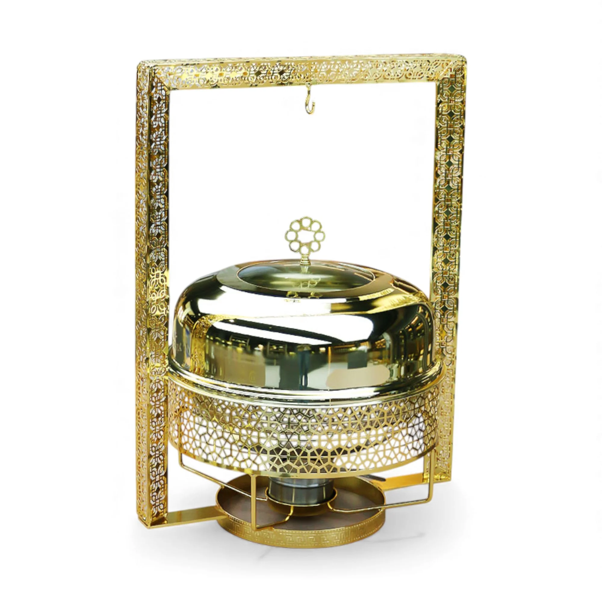 8Lt Hanging Chafing Dish Gold