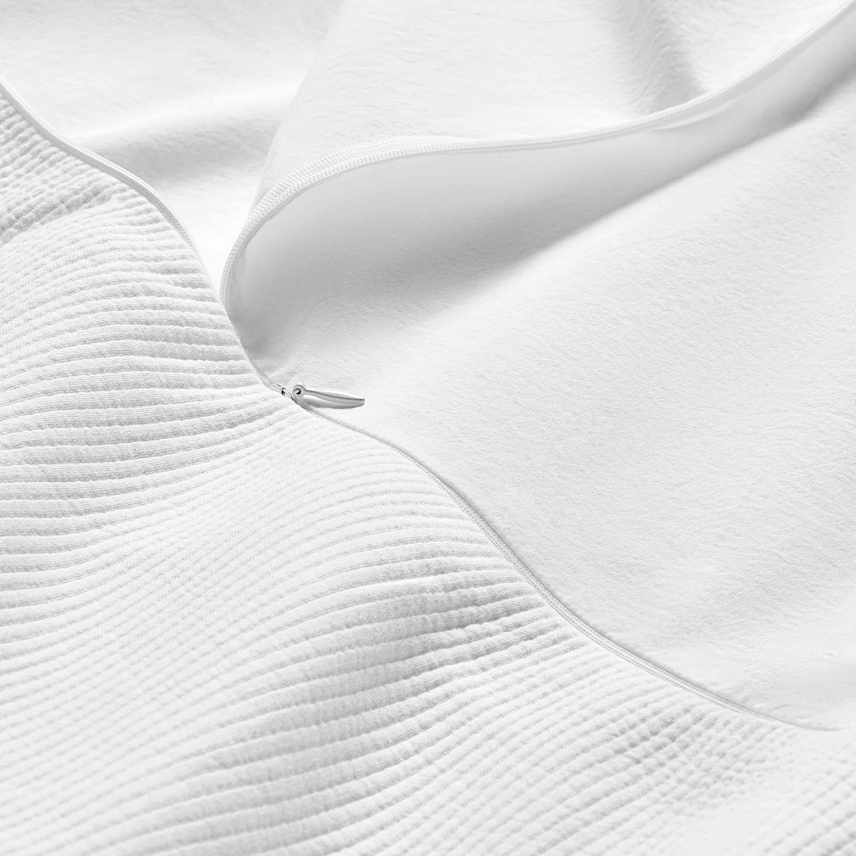 Ribbed Matelasse Duvet Cover