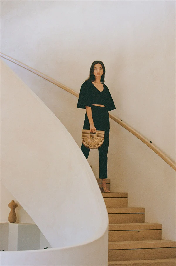 SAMPLE-Keely Pants - Black