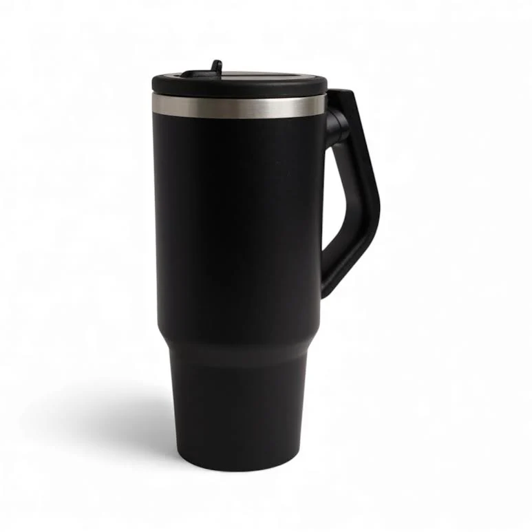 1.2Lt Stainless Steel Flask Black