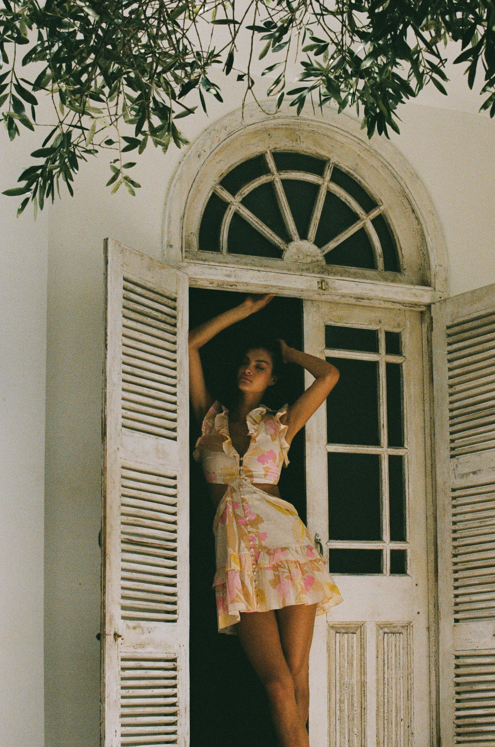 SAMPLE-Evaia Frill Dress