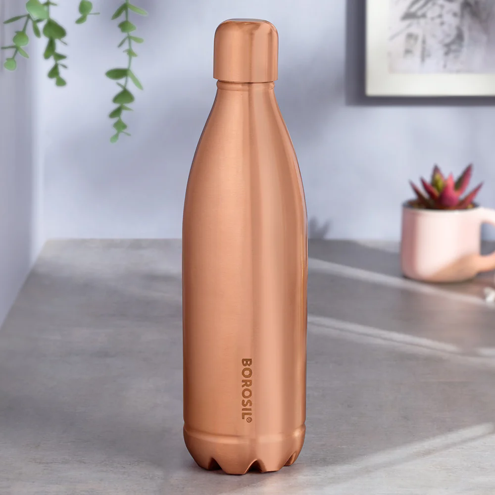 Canvas-Plain Copper Bottle