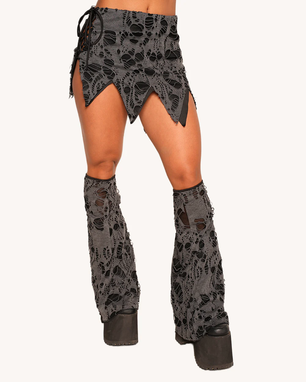 Outbreak Skirt with Leg Warmers