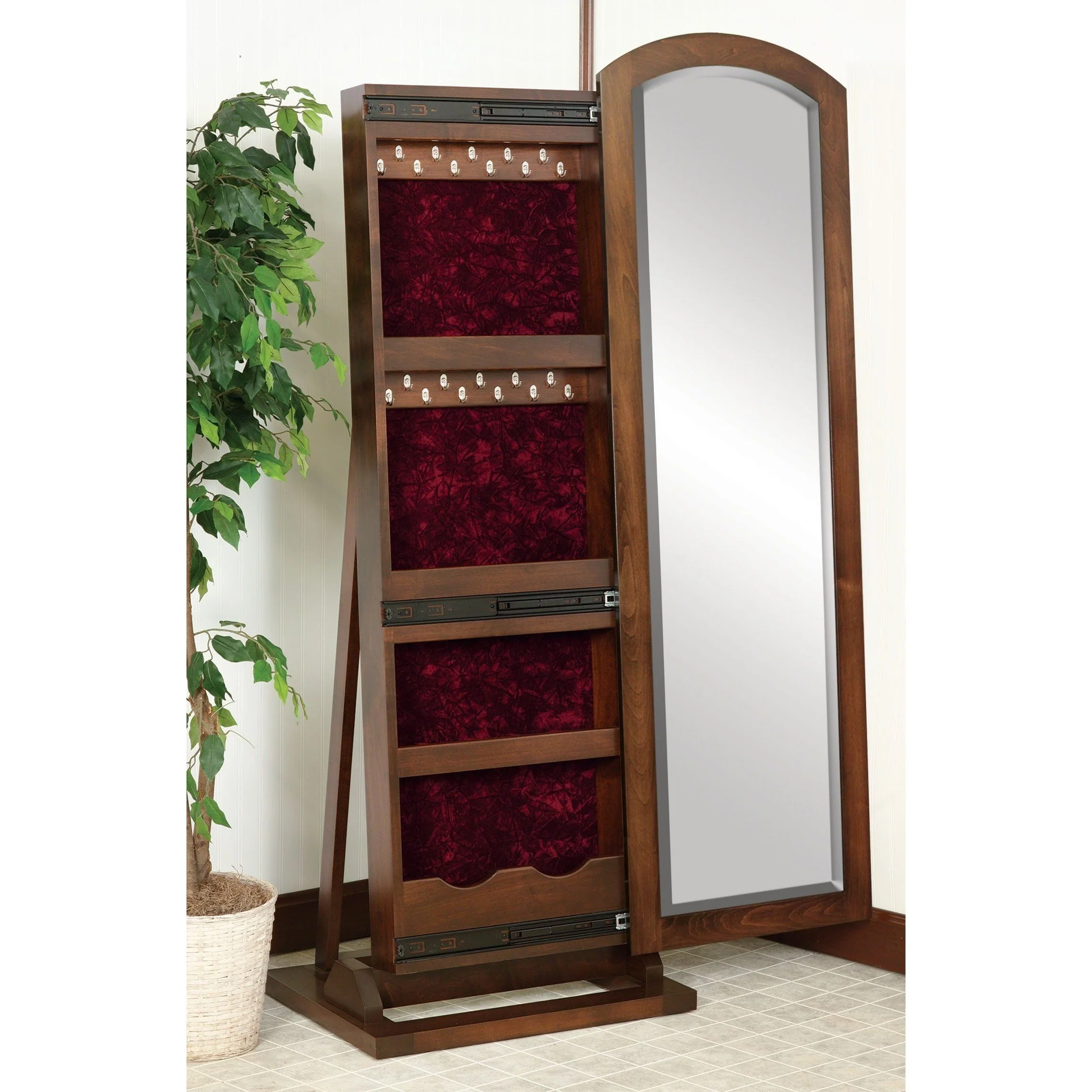 Amish Antique Shaker Jewelry Leaner