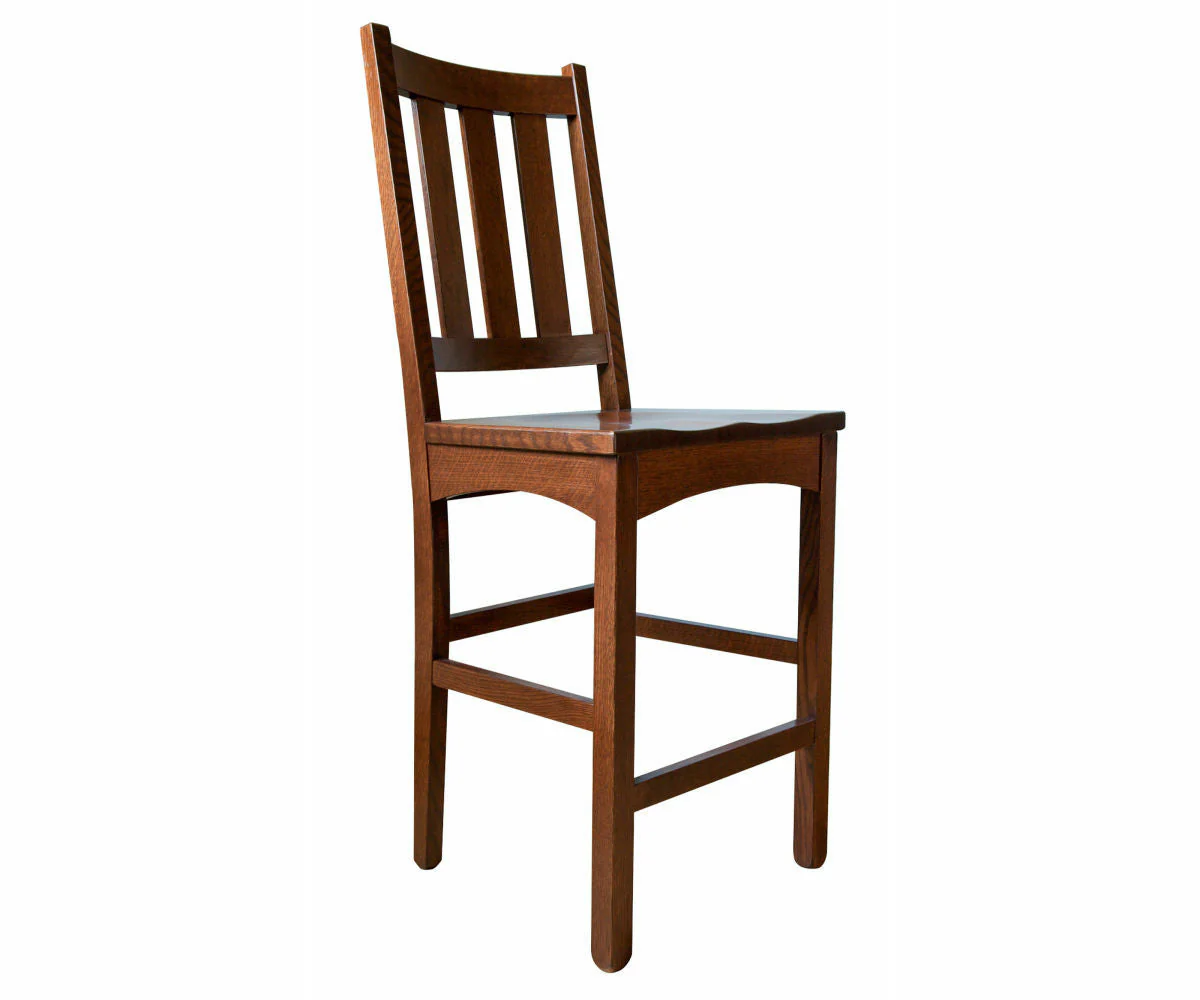Amish Montreal Stationary Bar Chair