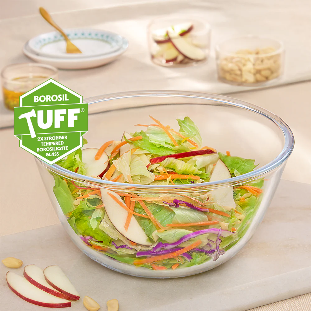 Borosil Mixing & Serving Bowl, 1.7L