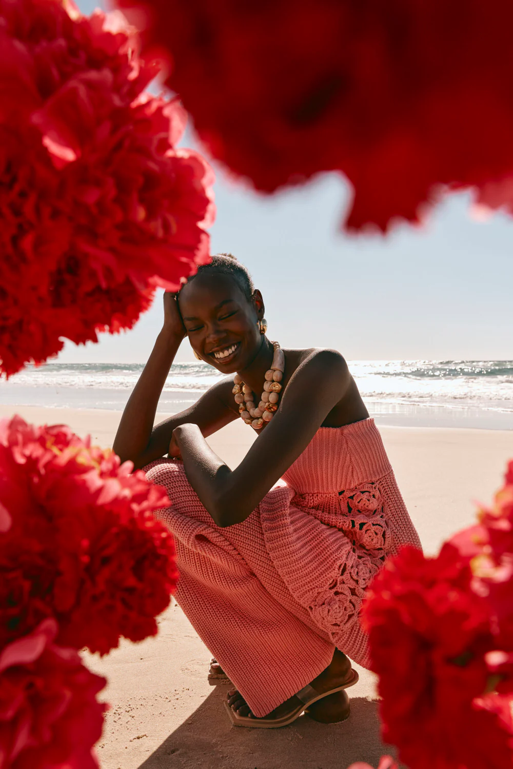 SAMPLE-Ellea Pants - Rose