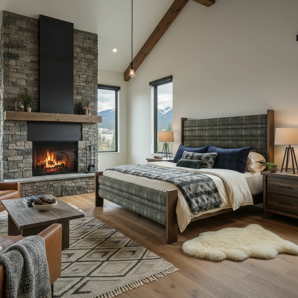 Amish Durango Upholstered Bed