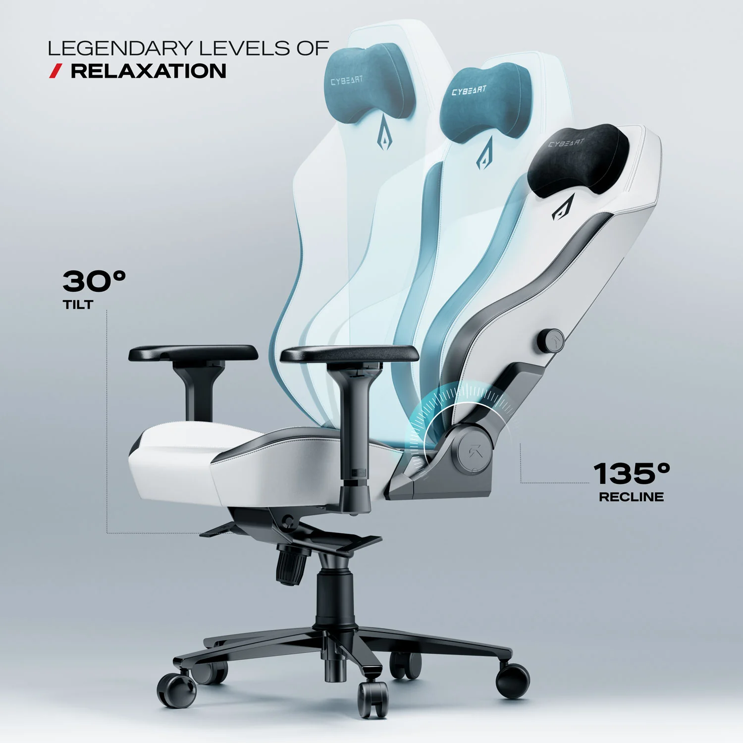 Apex Series - Arctic White Gaming Chair