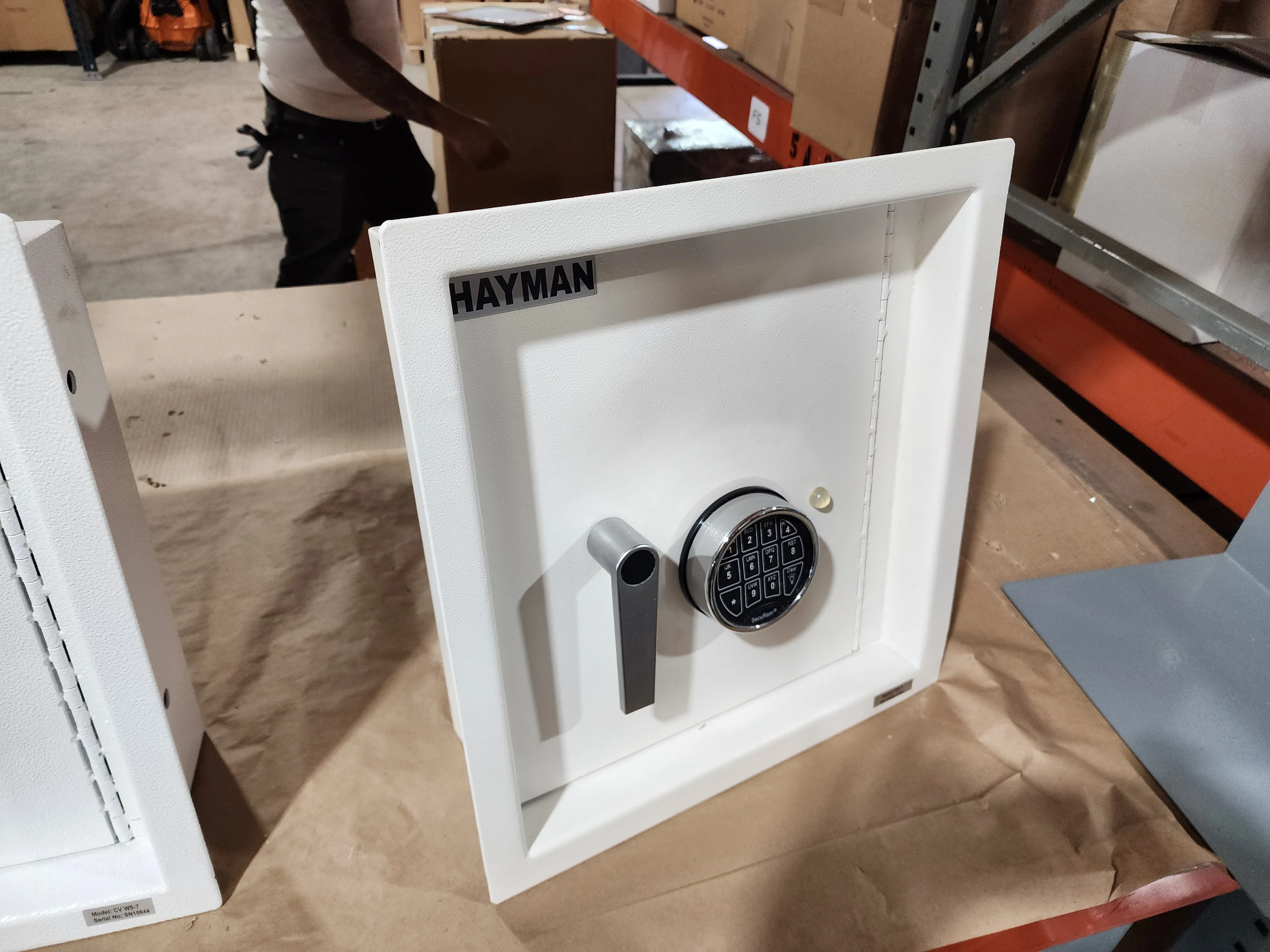 Hayman WS-7 Heavy Duty Wall Safe Blemished