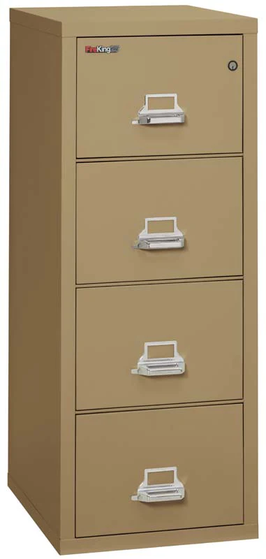 FireKing 4-1825-C Four Drawer Letter 25