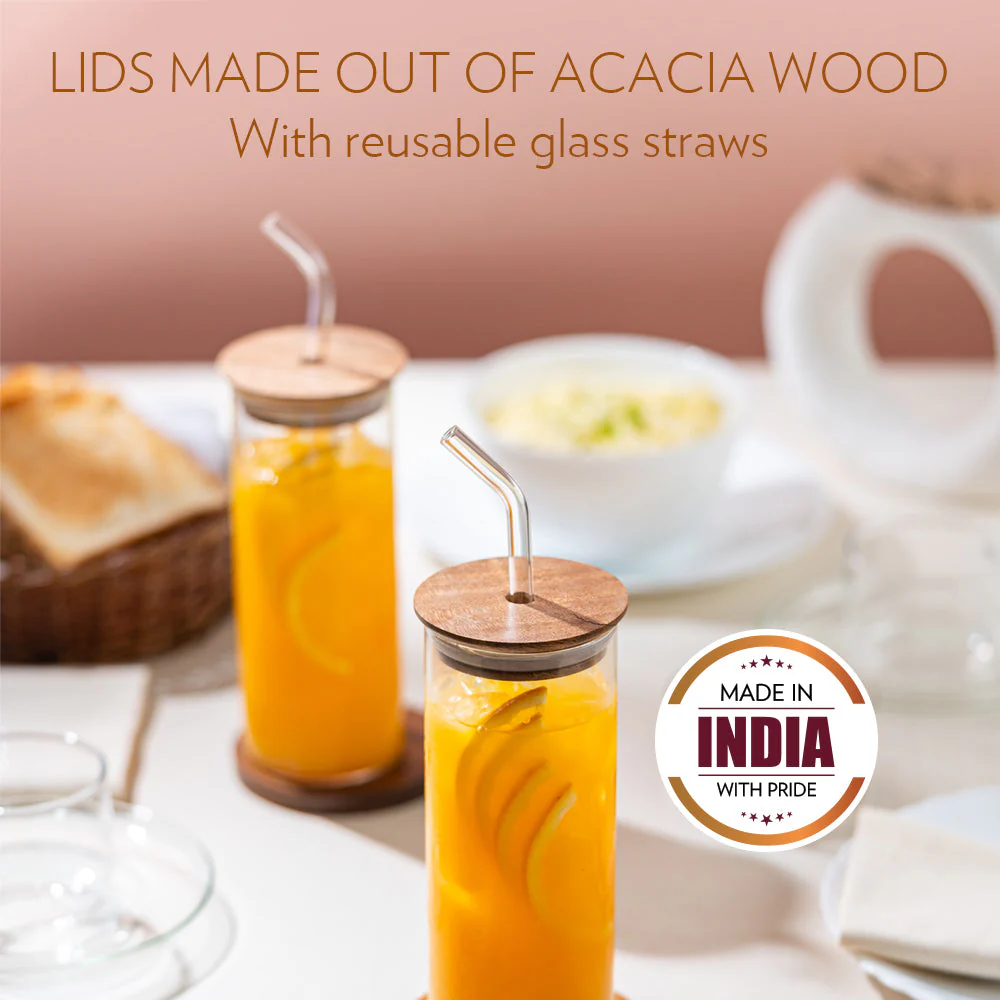 Borosil Punch Glass, Set of 2, 450ml