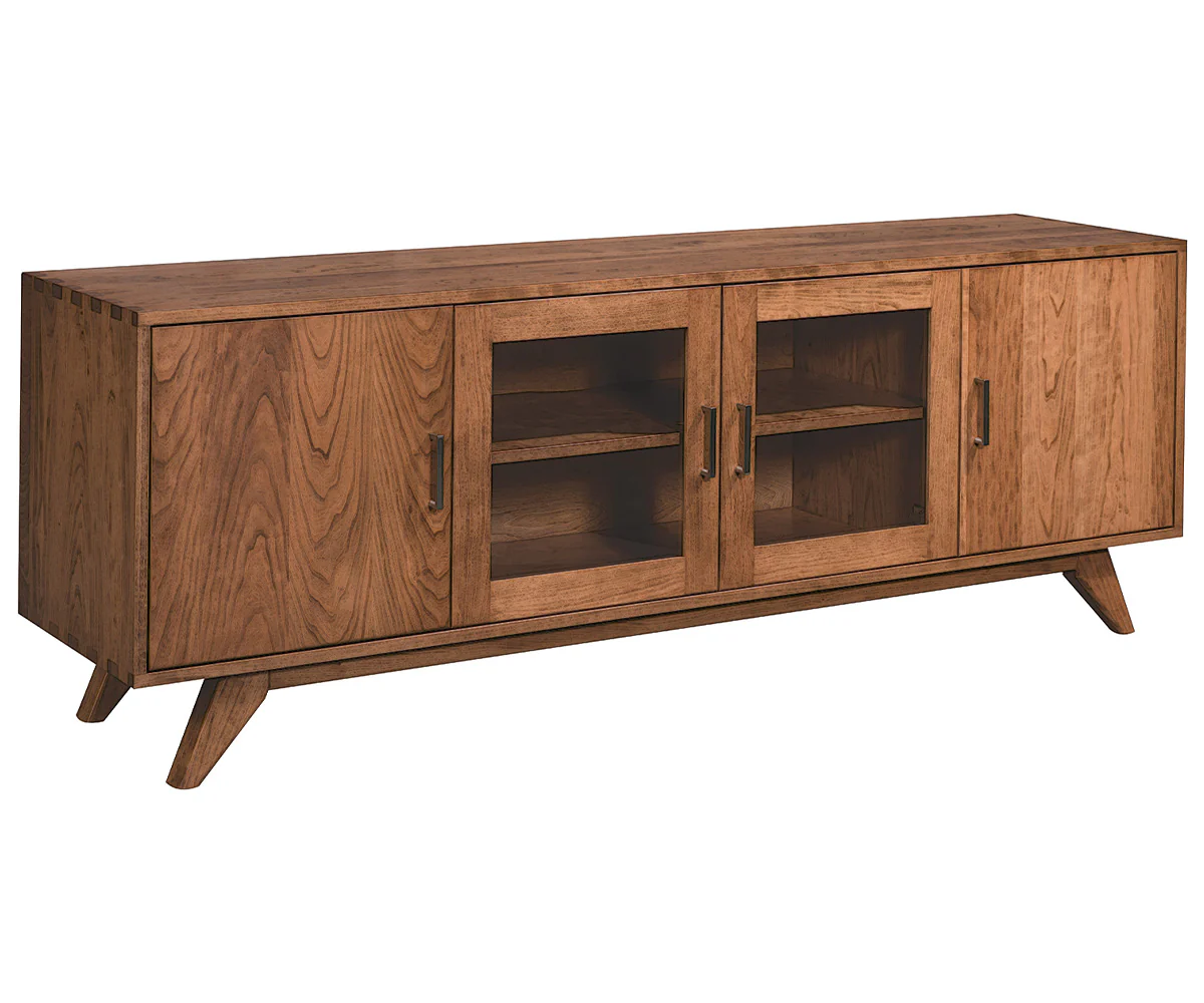 Amish Mid Century TV Console