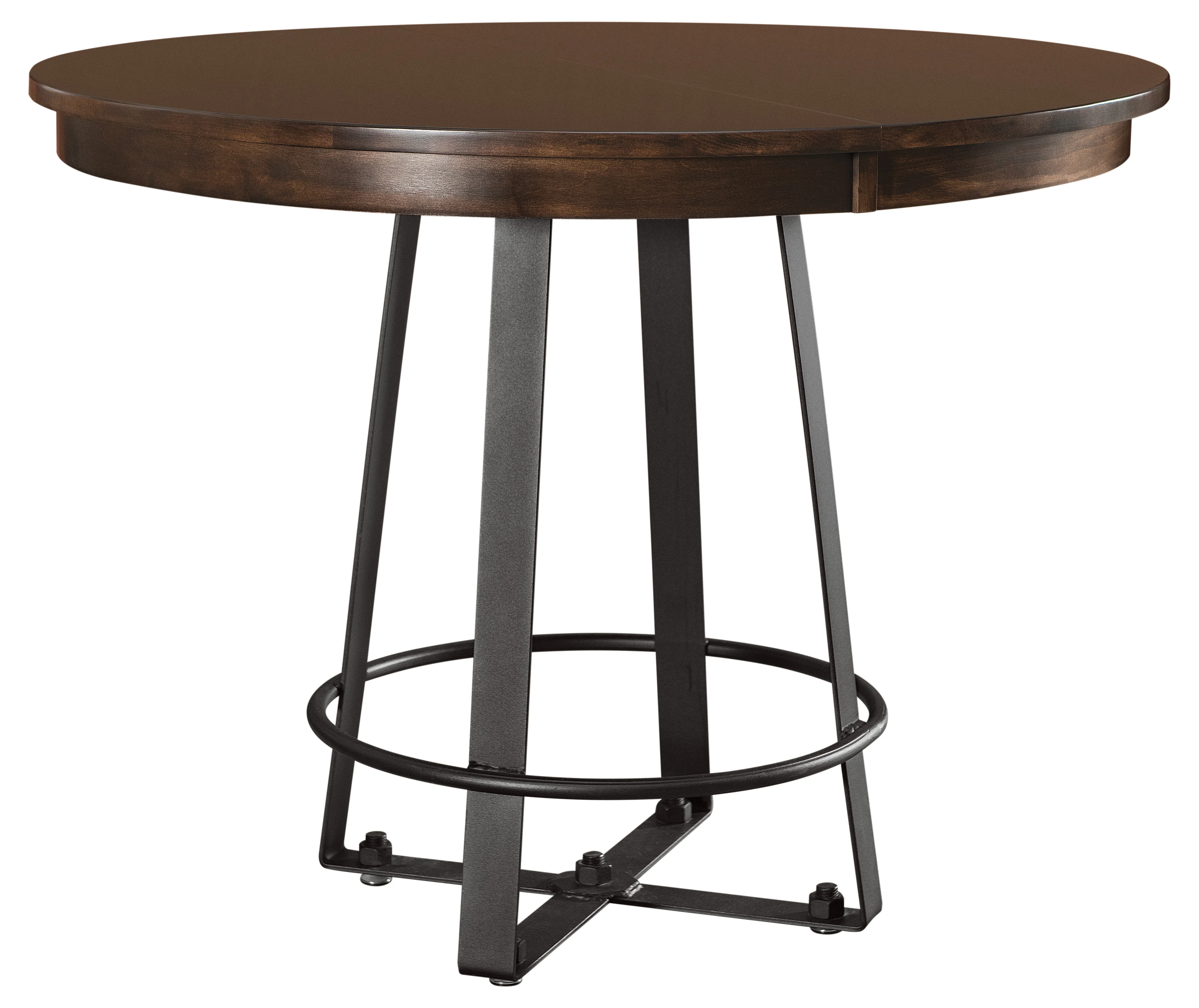 Amish Iron Craft Pub Table