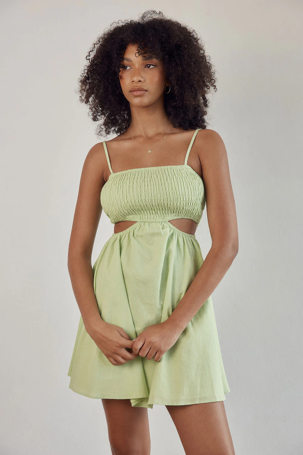 SAMPLE-Enya Shirred Dress