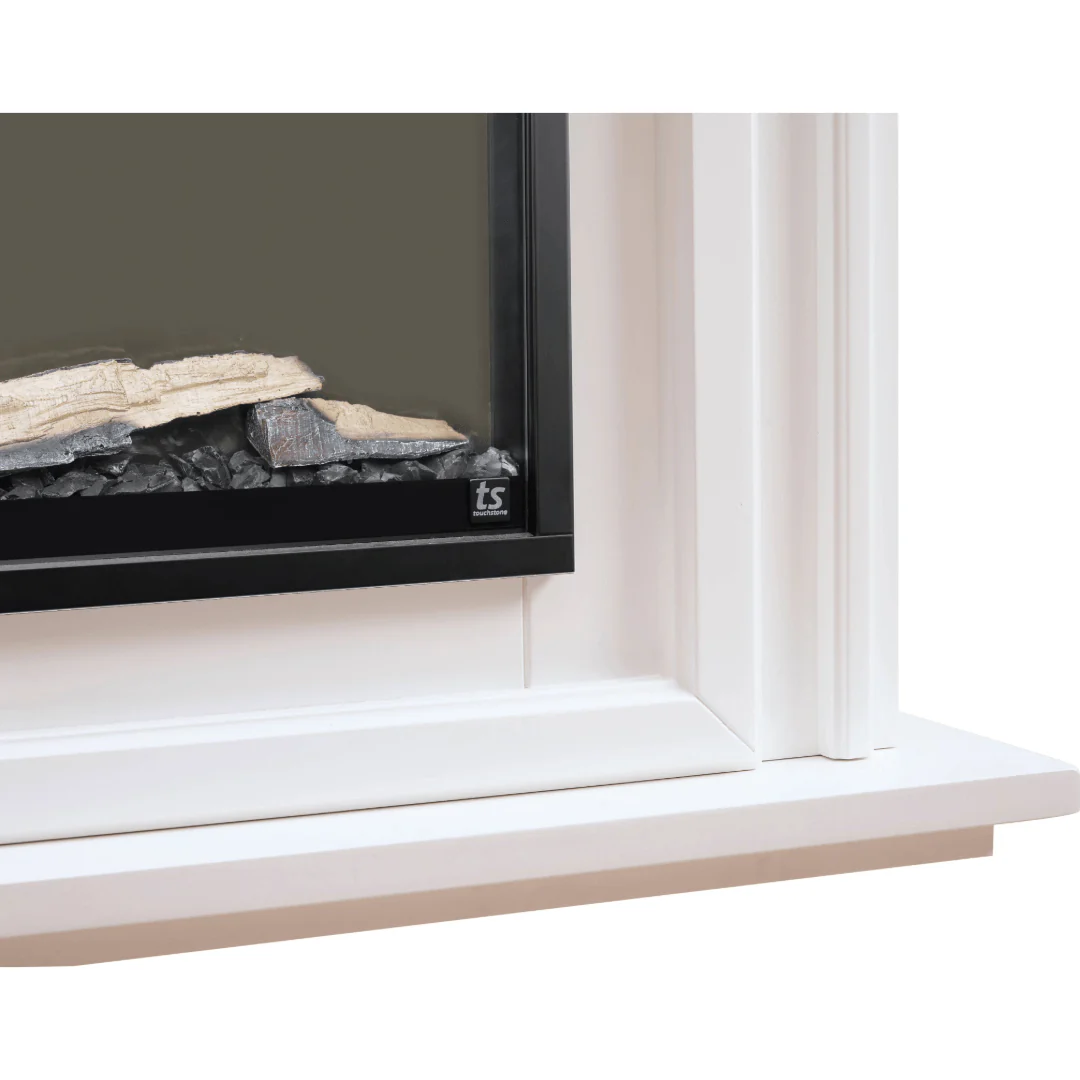 Sideline Elite Pro 50 Inch Smart Electric Fireplace with Encase Surround Mantel