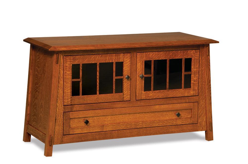 Amish Colbran Two Doors and One Drawer Media Stand