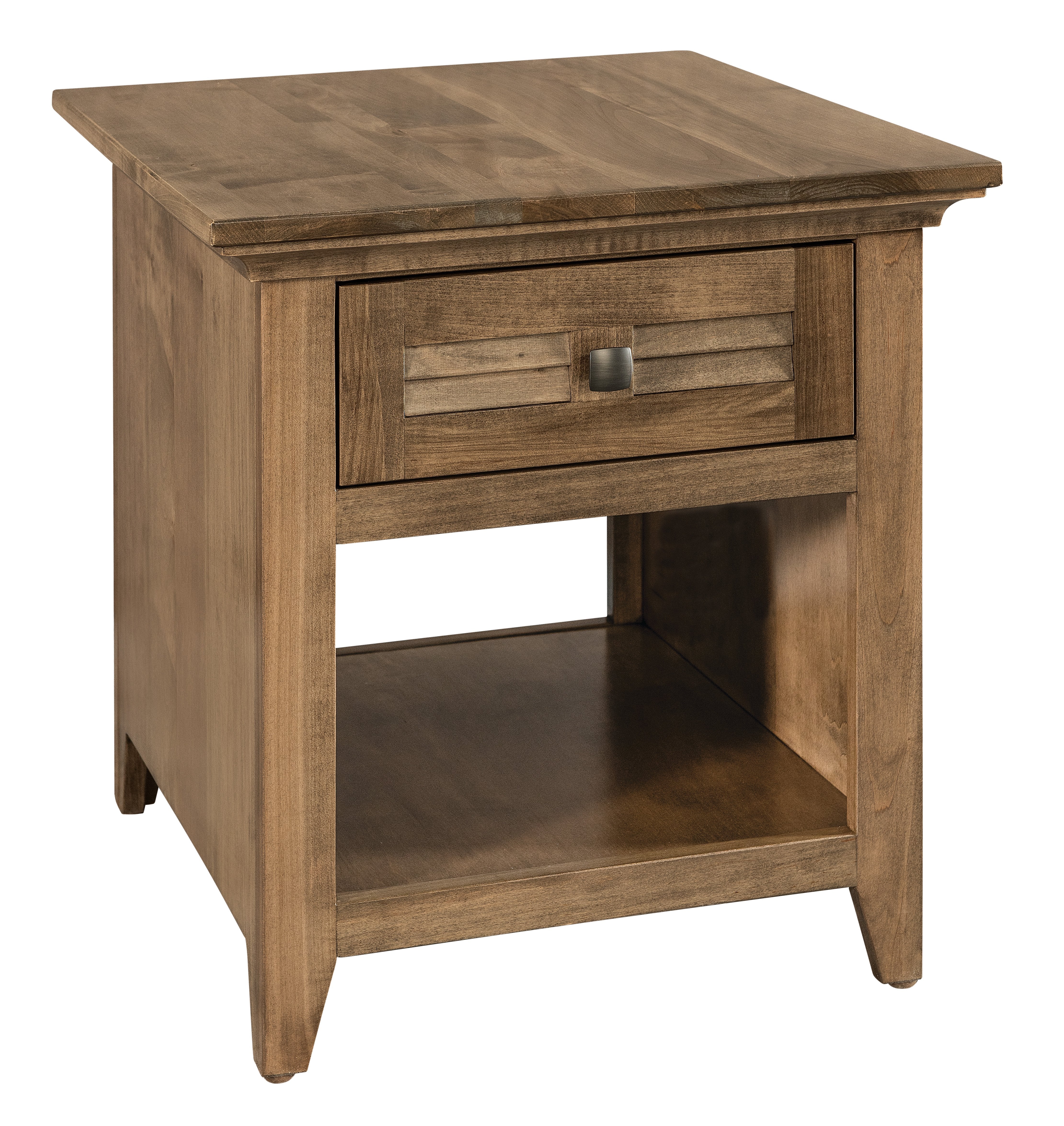 Amish Cottage One Drawer End Table
