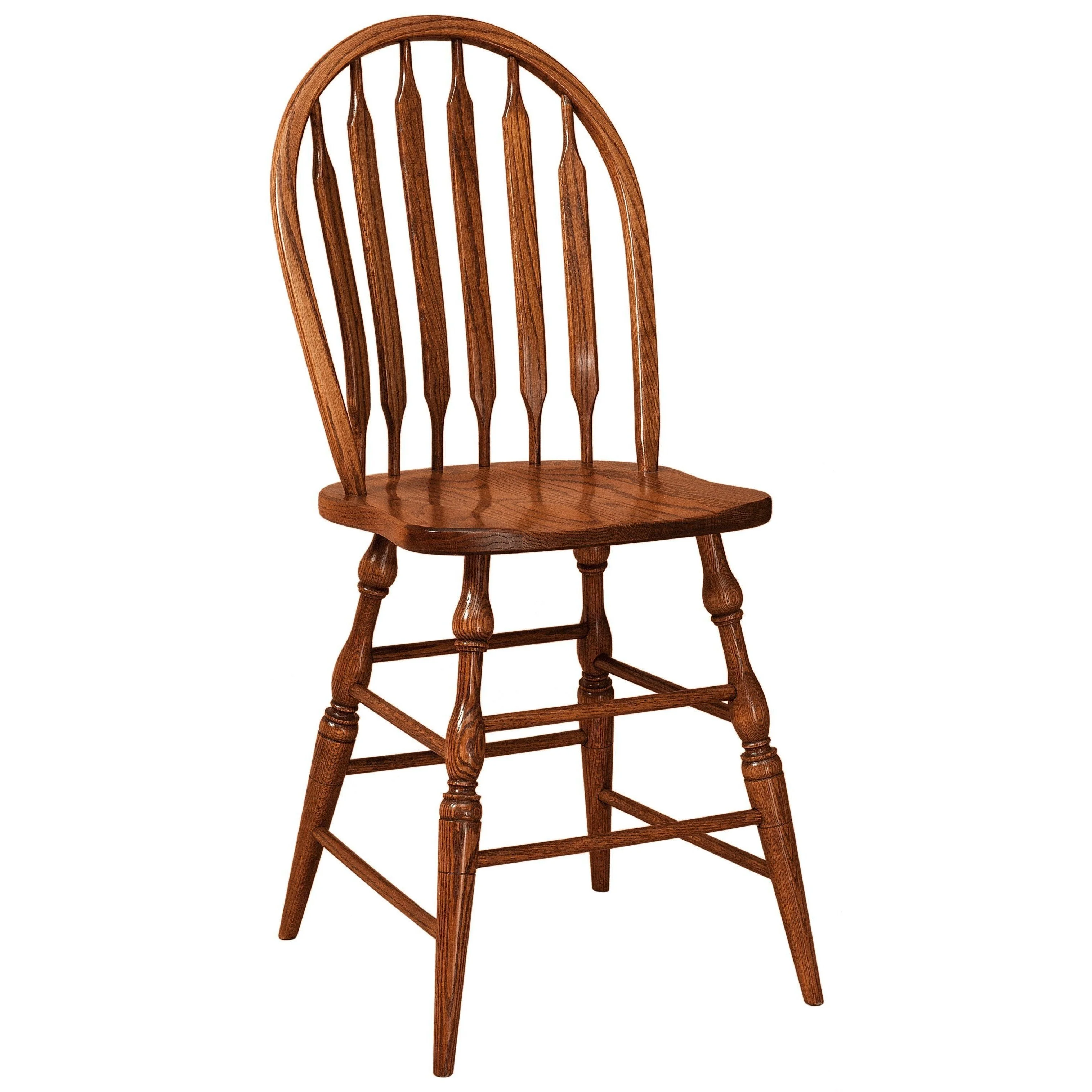 Amish Bent Paddle Bar Chair