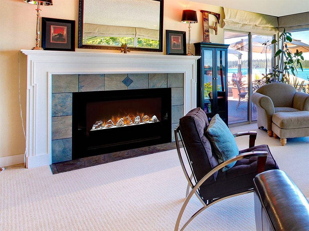 Modern Flames 60-In Home Fire Built-In Electric Fireplace