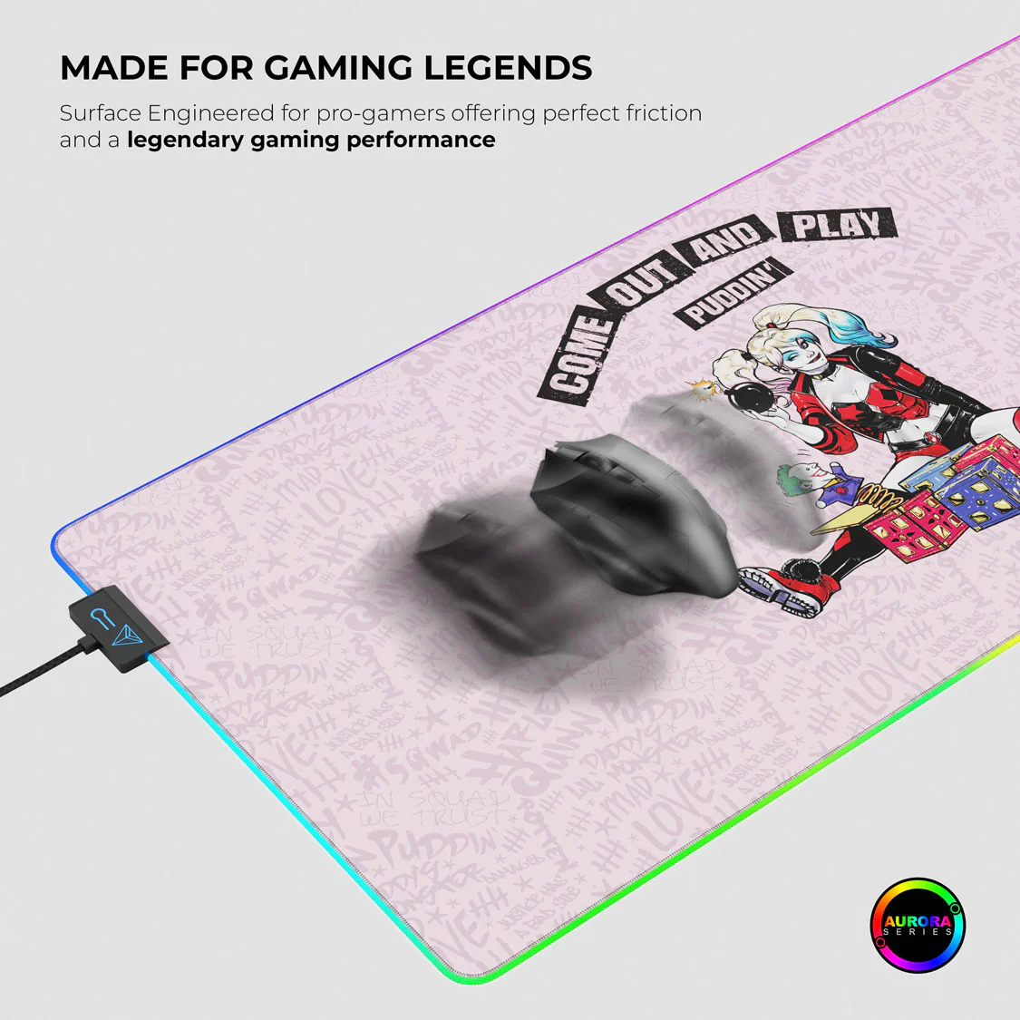 Harley Quinn Gaming Mouse Pad