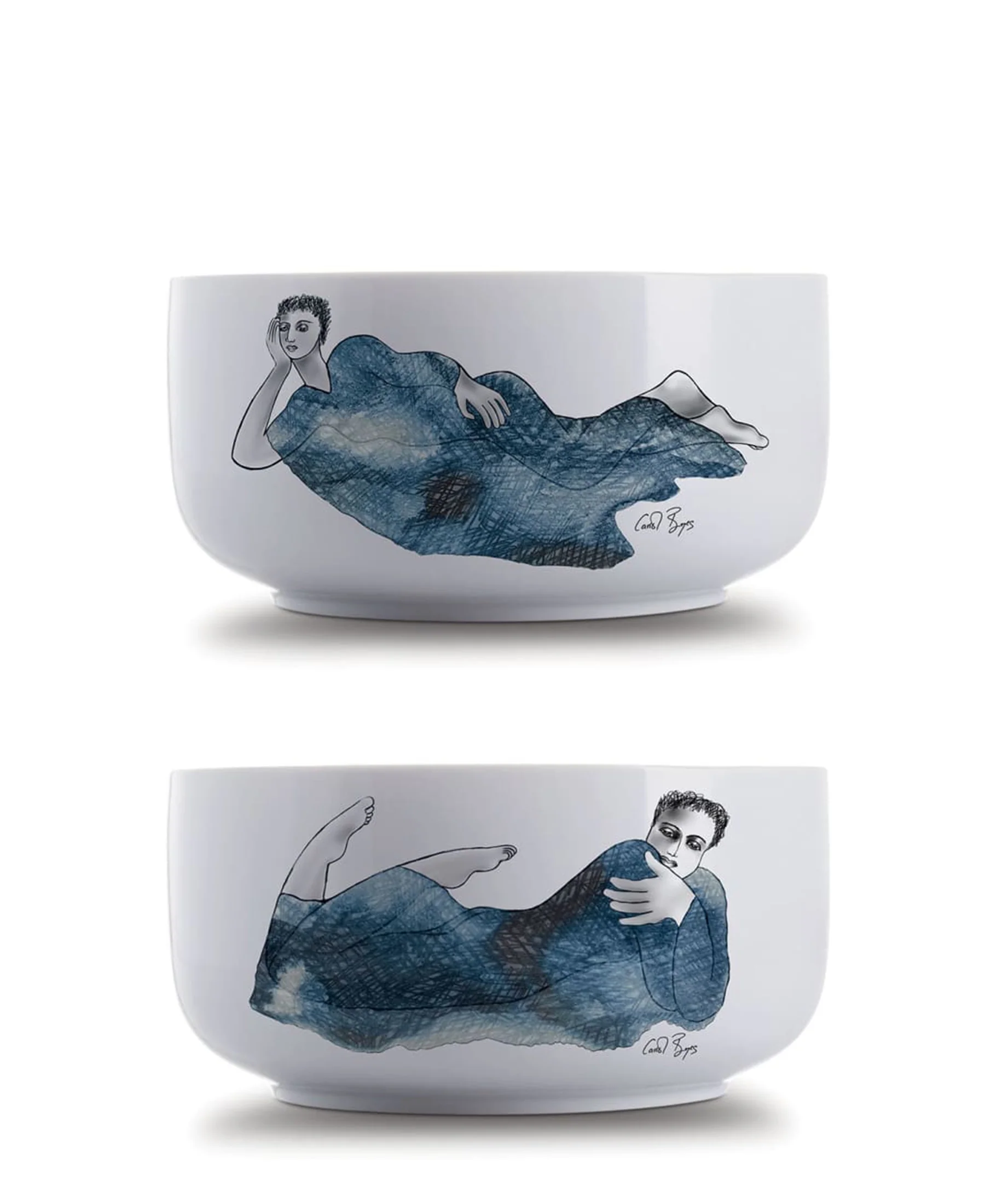 Carrol Boyes Small Bowl Set 2 - Indigo Girls