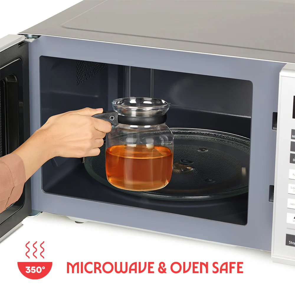 Borosil Carafe w Inbuilt Strainer, 1.2L