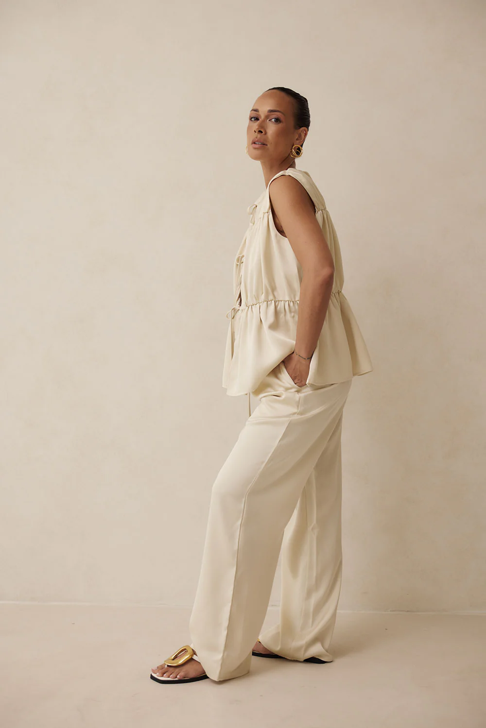 Juliette Pants - Beige