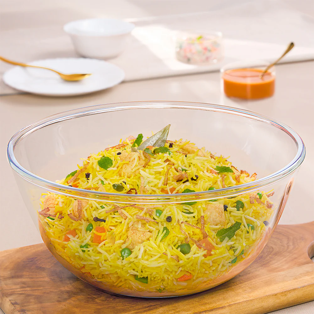 Borosil Mixing & Serving Bowl, 3.5L