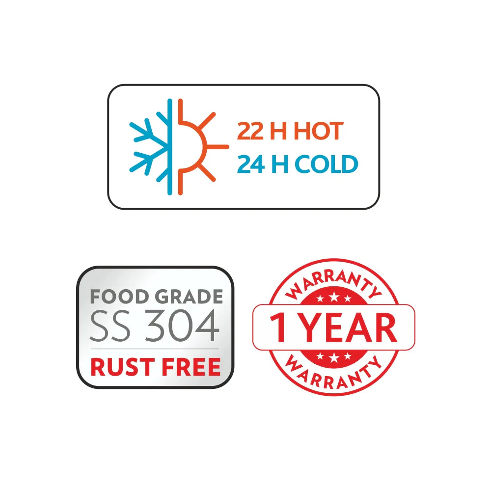 Borosil Trek Green, 850ml