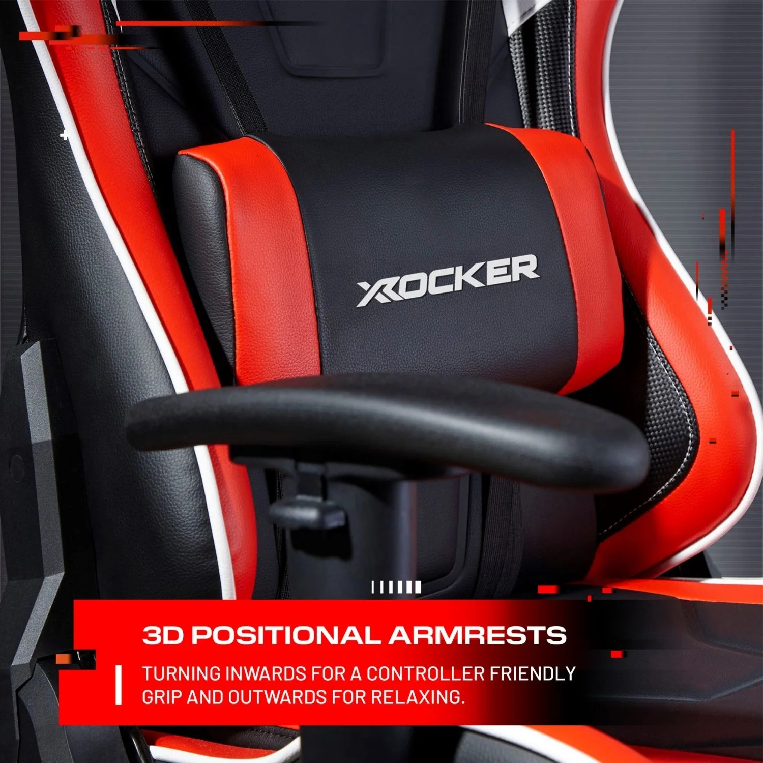 Agility eSport Ergonomic Gaming Chair - Black / Red