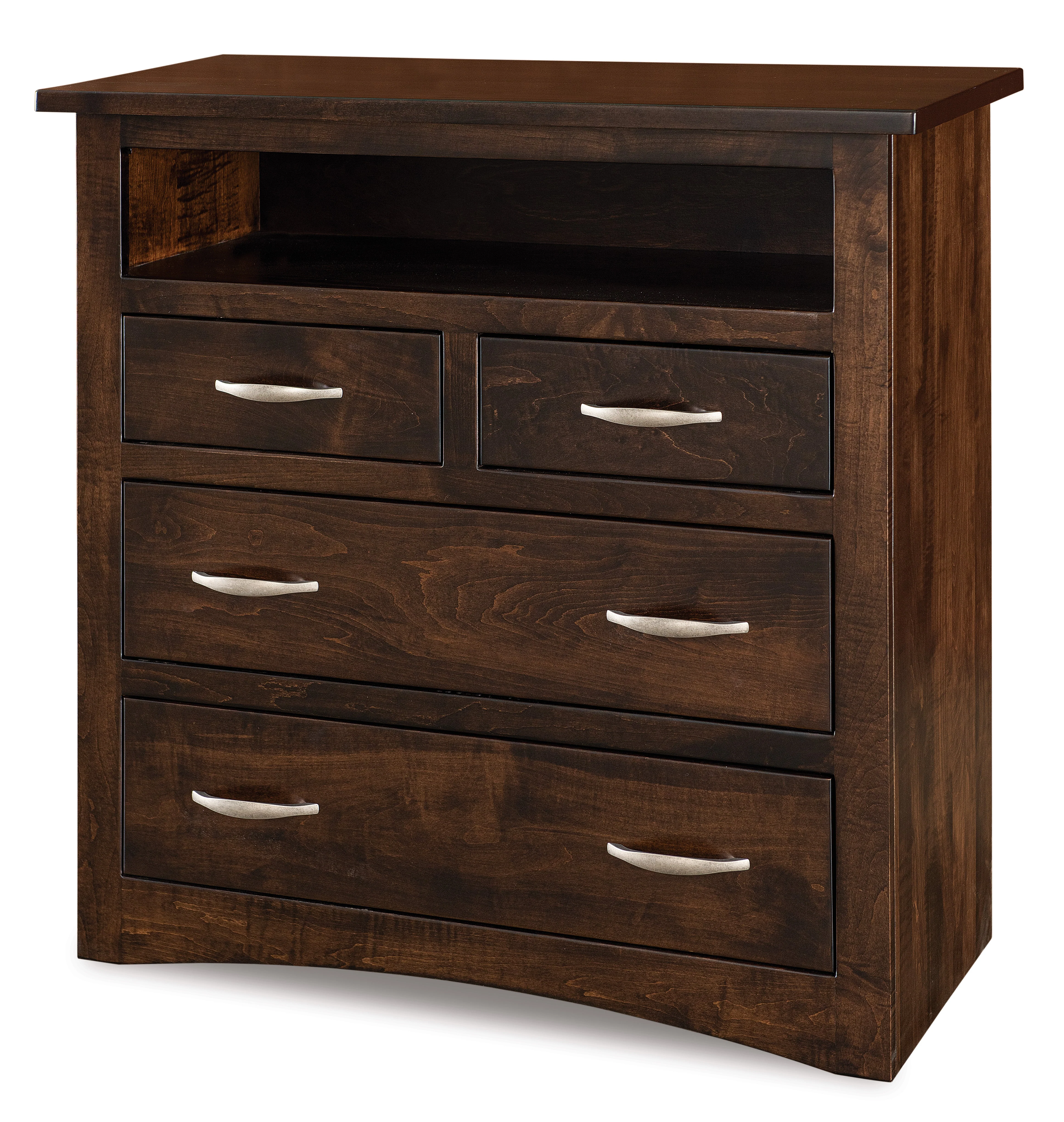 Amish Denver Four Drawer Media Chest